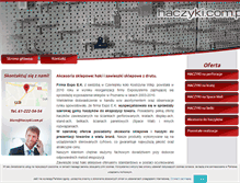 Tablet Screenshot of haczyki.com.pl
